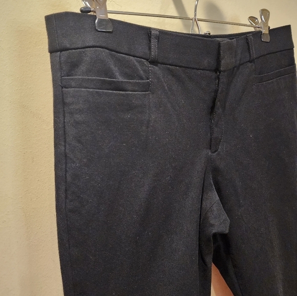 Banana Republic black capri slim fit pant size 10P - Picture 5 of 12
